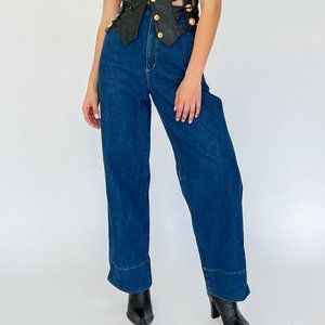 Vintage High Rise Wide Leg Calvin Klein Denim